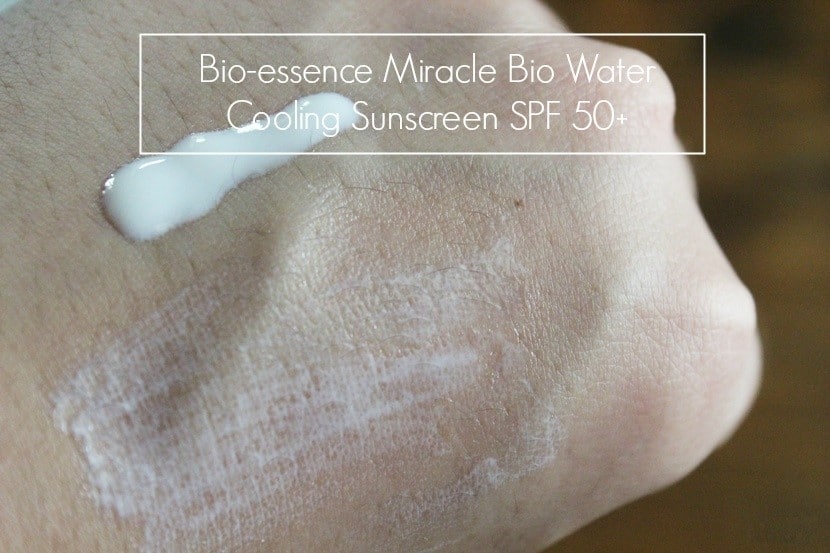 Kem Chống Nắng Bio Essence Bio-Water Sunscreen là dạng kem hơi lỏng