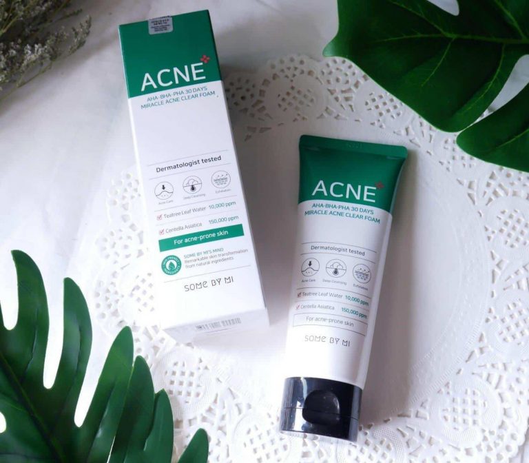Review some by mi AHA-BHA-PHA 30days miracle acne clear foam