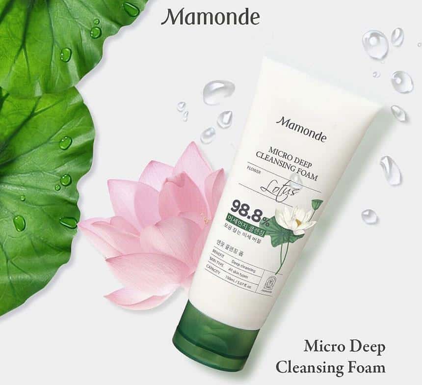 Review sữa rửa mặt Mamonde Micro Deep Cleansing